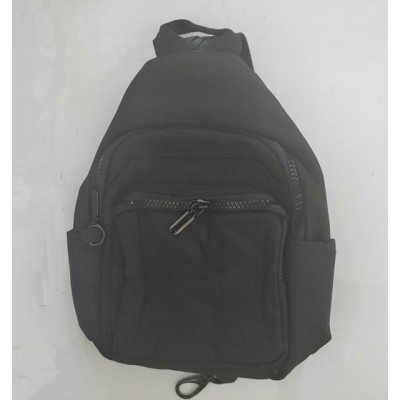 Рюкзак  28х20х14см мини, 1 отделение на молнии, слинг, черный  Sanvero  BP29001