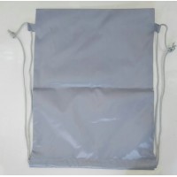 Мешок для сменной обуви 45х34см мембранная ткань, серый  Sanvero  BG10203