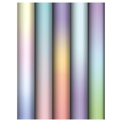 MESHU/Бумага упаковочная. Gradient/70 х 100 см/MS_62832/ассорти 5 дизайнов