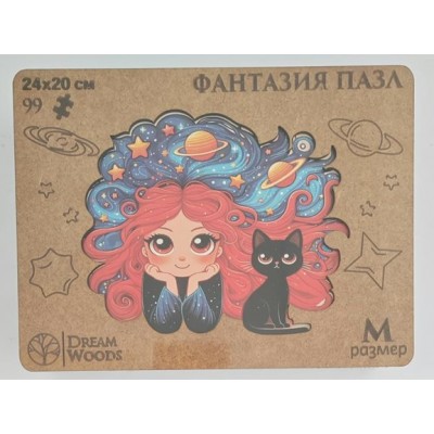 DreamWoods Пазл 99 ФигурнПазлы Фантазия/дерев Р-077 Россия