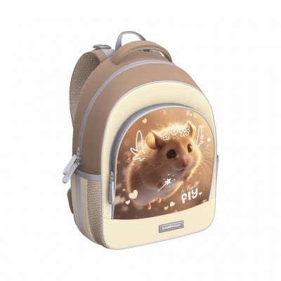 Рюкзак  15L ErgoLine Fluffy 1 отделение, светоотражающие элементы, грудная перемычка, 520гр 62797 ErichKrause