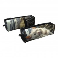 Пенал мягкий 1 отделение 21х7х7см квадро Big City Cats 62871 ErichKrause