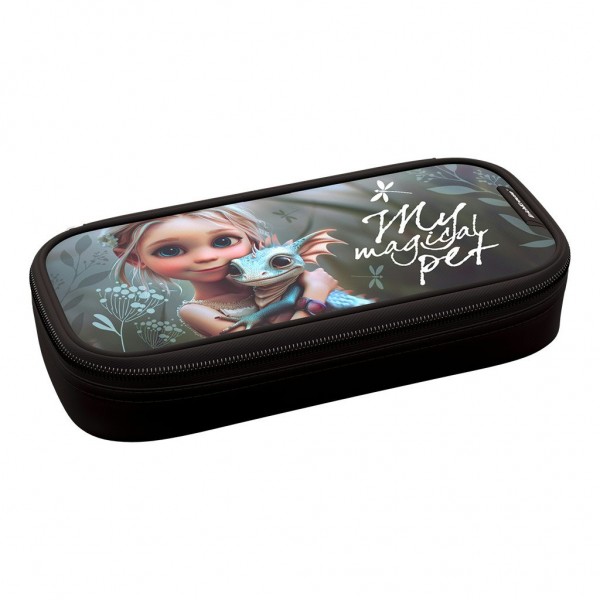 Пенал мягкий 1 отделение 21х5х10см футляр Magic Pet 62858 ErichKrause