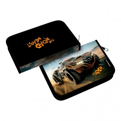 Пенал 1 отделение 20,5х13,5х3см Road Beast 62901 ErichKrause