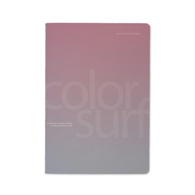 Тетрадь 40 листов А5 линия Color Surf Morandi Pink софт-тач, 70 г/м2 7-40-505/65 Bruno Visconti 3/24
