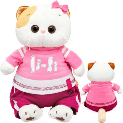 Budi Basa Игрушка   Кошечка Ли - Ли в костюме в стиле спорт - шик, мягкая, 24 см LK24-171 Россия