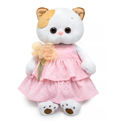 Budi Basa Игрушка   Кошечка Ли - Ли в сарафане с цветами, мягкая, 24 см LK24-153 Россия