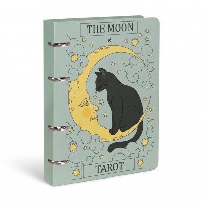 Тетрадь 80 листов А5 на кольцах, клетка Tarot кожзам, 70г/м2 LXNBEL-TRT Lorex  256664