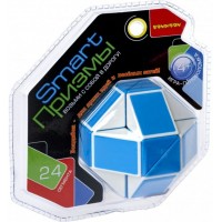 BONDIBON Игрушка 2 Головоломка Smart Призмы. Змейка/24 сегмента, сине - белая ВВ5279 Китай