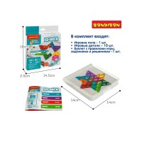 BONDIBON Игра 12 БондиЛогика IQ - Вега/серый ВВ6531 Китай