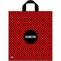 Тико/Пакет полиэтиленовый с петлевой ручкой. Geometric. Геометрик/380 х 420/ПТЛ61249/