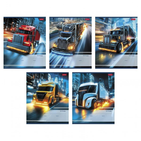 Тетрадь 18 листов А5 клетка Super truck 60-65г/м2 18Т5В1 Хатбер 10/120 091433