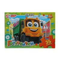 Умные игры Пазл-Макси 35  Грузовички  Россия