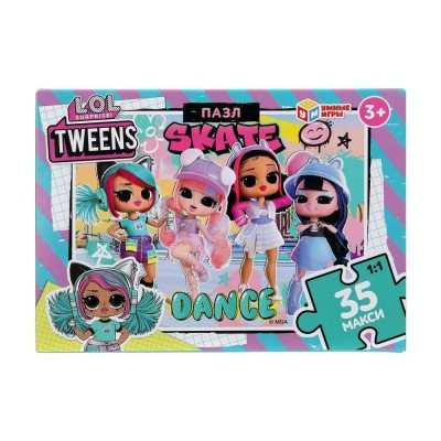 Умные игры Пазл-Макси 35  LOL Tweens ЛОЛ  Россия