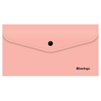 Папка конверт на кнопке С6 200мкм Instinct фламинго EFb_06513 Berlingo  352646