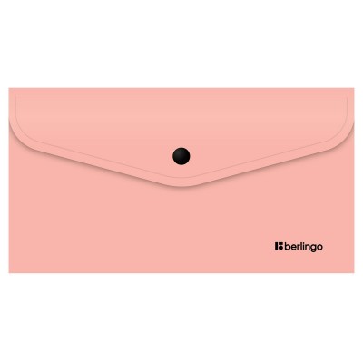 Папка конверт на кнопке С6 200мкм Instinct фламинго EFb_06513 Berlingo  352646