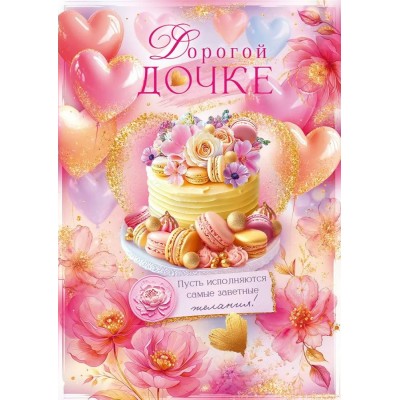 Открытая планета/Откр. Дорогой дочке/90001040/