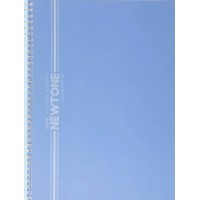 Тетрадь 80 листов А4 линия, гребень, Newtone pastel Голубая дымка, многоуровневая перфорация, ламинация софт-тач, 80г/м2 80Т4лA2гр_05057 Хатбер 2/20 090621 Тетрадь 80 листов А4 линия, гребень, Newtone pastel Голубая дымка, многоуровневая перфорация, ламинация софт-тач, 80г/м2 80Т4лA2гр_05057 Хатбер 2/20 090621