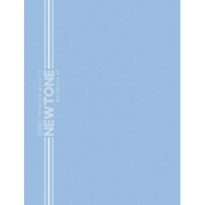 Тетрадь 48 листов А5 линия  Premium NEWtone Pastel Голубая дымка, ламинация софт-тач, 80г/м2 48Т5лA2_05057 Хатбер 5/60 091790