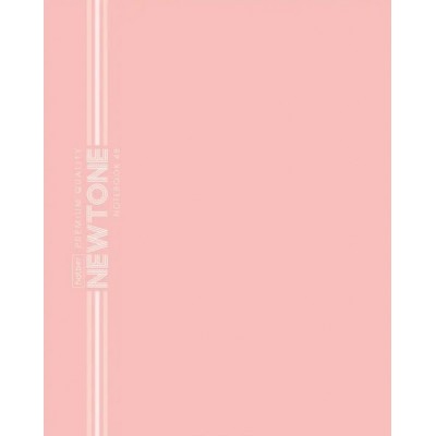 Тетрадь 48 листов А5 линия  Premium NEWtone Pastel Розовый кварц, ламинация софт-тач, 80г/м2 48Т5лA2_05056 Хатбер  091789