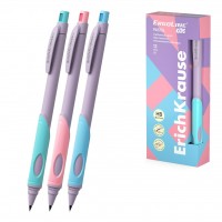 Карандаш механический 2мм ErgoLine® Kids Pastel HB с точилкой, треугольный грип 63833 ErichKrause 12/144/1728
