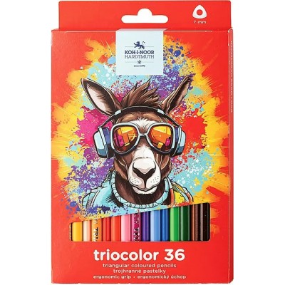 Карандаши цветные 36шт Donkey 3135 3135036013KS Koh-I-Noor