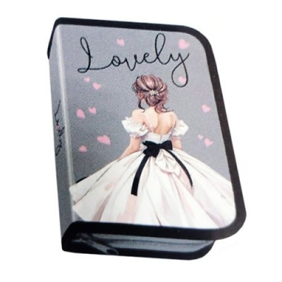 Пенал 1 отделение 19x11,5см Нежность ПО-02 Пчелка Пенал 1 отделение 19x11,5см Нежность ПО-02 Пчелка