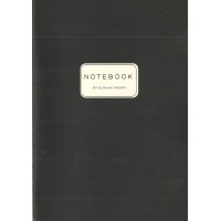 Тетрадь 40 листов А5 клетка Monocolor черный, бежевая бумага, 70г/м2 7-40-1366/11 Bruno Visconti 3/24