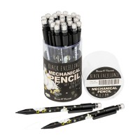 Карандаш механический 0,7мм Black Excellence Гуси с ластиком 21-0042/28 Bruno Visconti 24/288