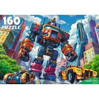 Рыжий кот Пазл 160  Мощный трансформер Ф160-4543 Россия