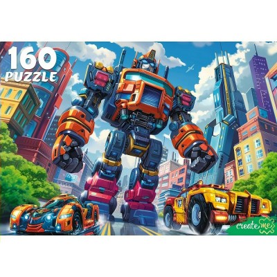 Рыжий кот Пазл 160  Мощный трансформер Ф160-4543 Россия