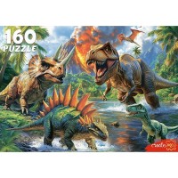 Рыжий кот Пазл 160  Эпоха динозавров Ф160-4545 Россия