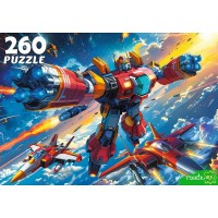 Рыжий кот Пазл 260  Трансформеры в небе Ф260-4551 Россия