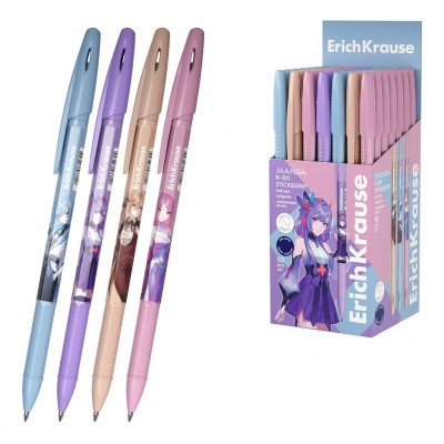 Ручка шариковая Stick&Grip Manga синяя 0,7мм 63910 ErichKrause 50/400/3200 63910