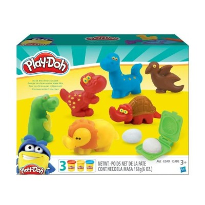 Набор для лепки Dinosaur 24х18 тесто 3 цвета с формочками MODCL-123559-PD Play-Doh
