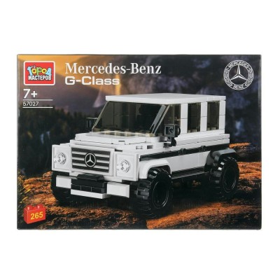ГородМастеров Игрушка 265  Конструктор mercedes g-klass, 265 дет 57027-ZH Китай