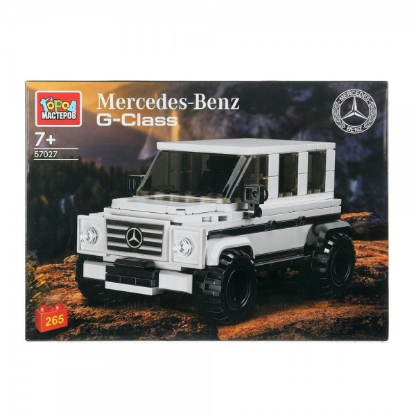 ГородМастеров Игрушка 265  Конструктор mercedes g-klass, 265 дет 57027-ZH Китай