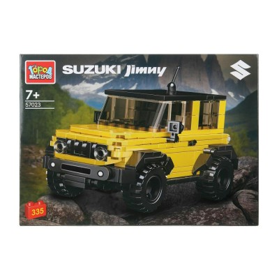 ГородМастеров Игрушка 335  Конструктор suzuki JIMNY, 335 дет 57023-ZH Китай