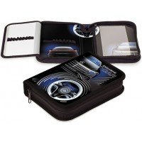 Пенал 1 отделение 20х14см Exclusive car 2 откидные планки, 3D фольга NPk_74301 Хатбер  089940