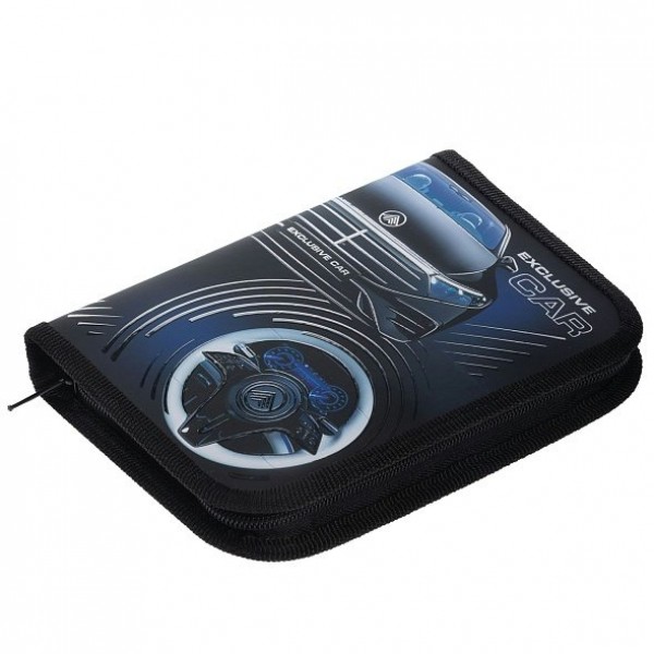 Пенал 1 отделение 19х13см Exclusive car с таблицей умножения, откидная планка NPn_46093 Хатбер  088863 Пенал 1 отделение 19х13см Exclusive car с таблицей умножения, откидная планка NPn_46093 Хатбер  088863