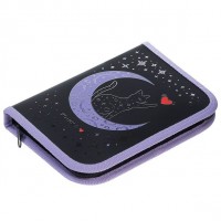 Пенал 1 отделение 19х13см Звездный котик с таблицей умножения, откидная планка NPn_46074 Хатбер  088860 Пенал 1 отделение 19х13см Звездный котик с таблицей умножения, откидная планка NPn_46074 Хатбер  088860