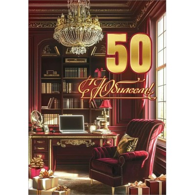 Праздник/Откр. С Юбилеем! 50/50000788/
