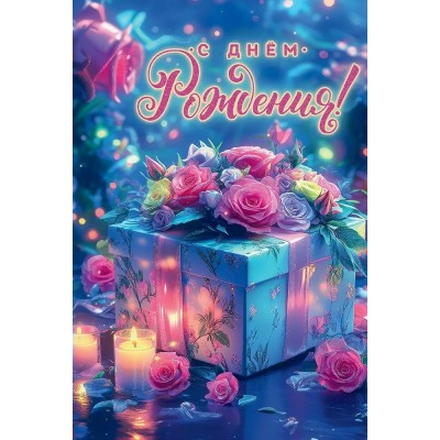 Праздник/Откр. С Днем рождения!/50001323/
