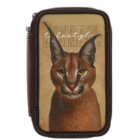 Пенал 1 отделение 111x194x25мм Каракал софт-тач 40П25_1215 Канцбург  2501215