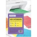 Бумага для ксерокса цветная А4 100 листов 80г/м2 5 цветов Multicolor  ntensive mix  OfficeSpace  245180