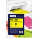 Бумага для ксерокса цветная А4 100 листов 80г/м2 5 цветов Multicolor neon mix  OfficeSpace  245192