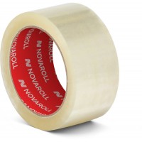 Скотч упаковочный 48х66 прозрачный 0120-2340 Nova Roll