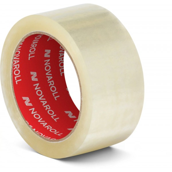Скотч упаковочный 48х66 прозрачный 0120-2340 Nova Roll