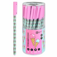 Ручка шариковая Мороженое синяя 0,5мм цветной корпус, софт-тач 69558 Феникс 30/960 Ручка шариковая Мороженое синяя 0,5мм цветной корпус, софт-тач 69558 Феникс 30/960