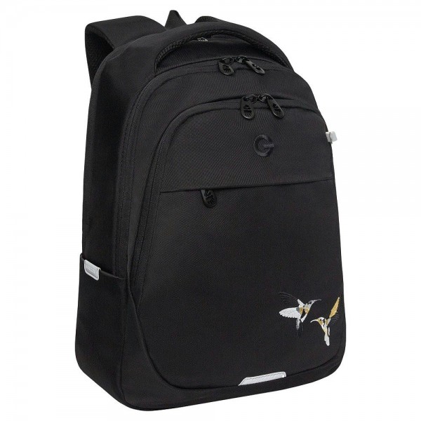 Рюкзак  29х40х18см 2 отделения + отделение для ноутбука, светоотражатели, 15л, черный RD-540-2/4 Grizzly Рюкзак  29х40х18см 2 отделения + отделение для ноутбука, светоотражатели, 15л, черный RD-540-2/4 Grizzly